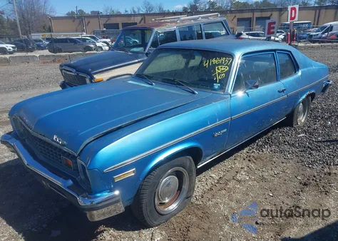 1973 Chevrolet Nova from USA, damaged, VIN 1Y17F3L178334